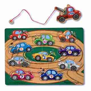 Tow Truck Magnetic Puzzle Game