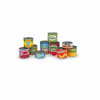 MELISSA & DOUG CANNED FOOD PLAY SET