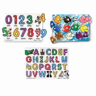 Deluxe Classic Peg Puzzle Bundle