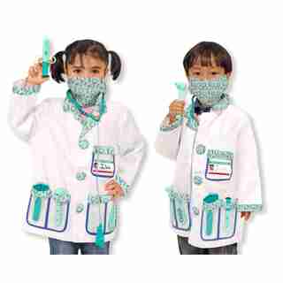 Melissa & Doug Role Play Costume Set Doctor