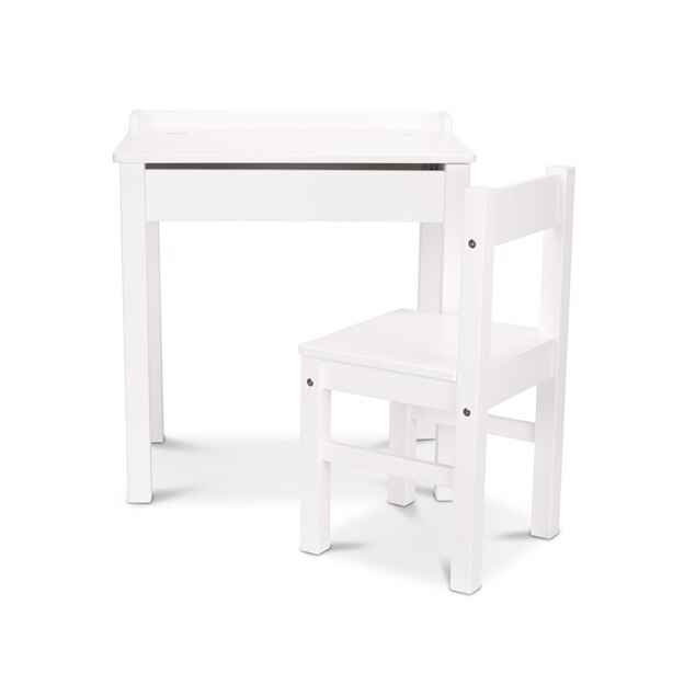 Melissa Doug Wooden Lift Top Desk And Chair White By Melissa Doug Toys Www Chapters Indigo Ca