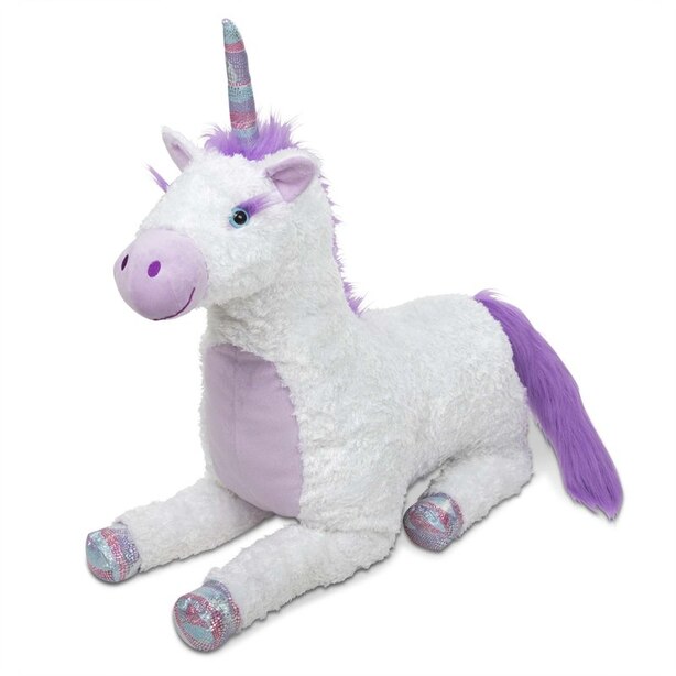 Melissa & Doug® Lifesize Plush Animal Jumbo Misty Unicorn