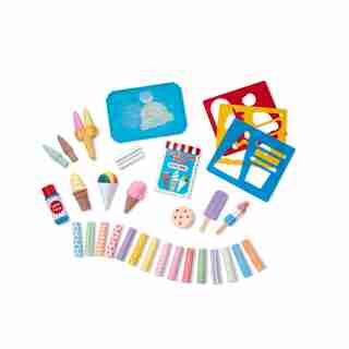 Ensemble de craie Melissa & Doug Ice Cream Shop