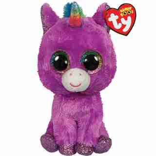 Ty Rosette Purple Unicorn - Regular