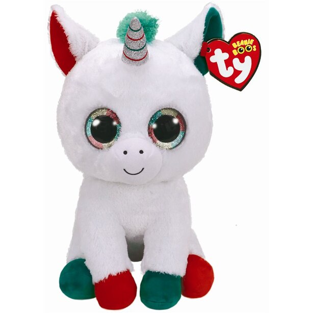 Ty Candy Cane Unicorn Plush Large
