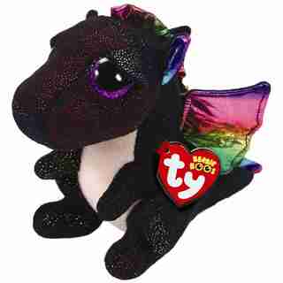 TY BEANIE BOOS® ANORA BLACK DRAGON — REGULAR