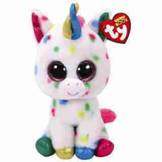 TY BEANIE BOOS® HARMONIE SPECKLED UNICORN — REGULAR