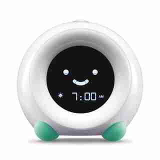 Réveil, veilleuse et émetteur de sons aidant à établir une routine de sommeil LittleHippo MELLA Ready to Rise pour enfants (sarcelle tropical)