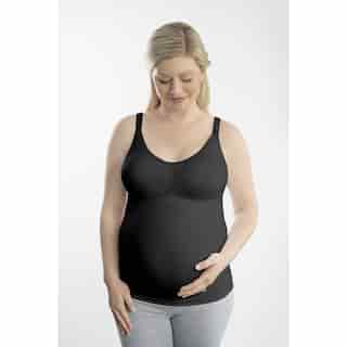 Medela Comfy Camisole For Maternity/Breastfeeding, Small, Black
