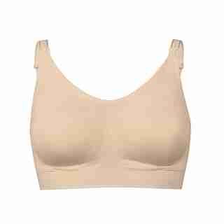 Medela Ultimate BodyFit Bra For Maternity/Breastfeeding, Medium, Chai
