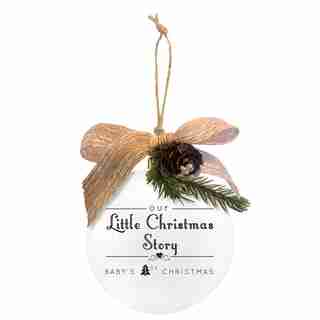 Little Christmas Quotaball Ornament