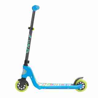 Flybar™ Aero Double Wheel Kick Scooter with Light-Up Wheels Blue Streaker