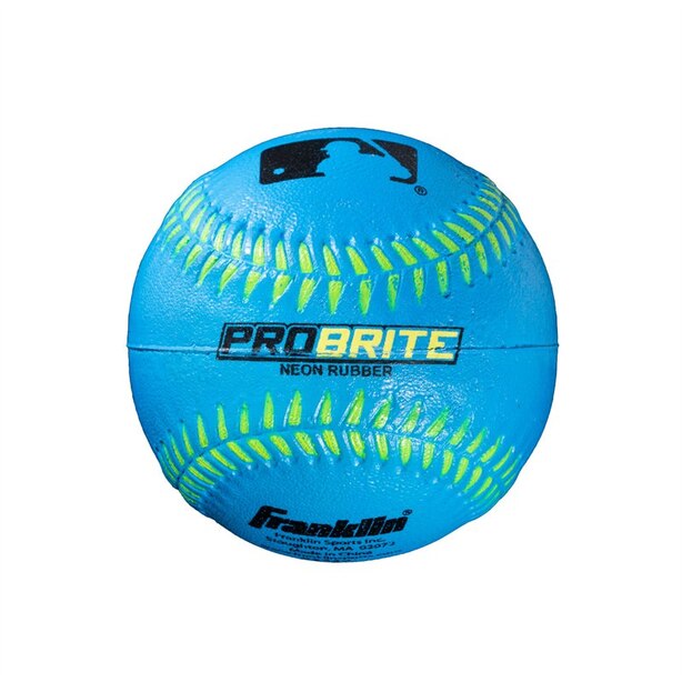 MLB Neon Rubber Tee Ball (Colour Selection Not Available)