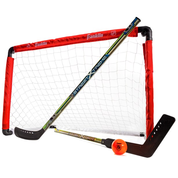 NHL Goal and 2 Stick Set