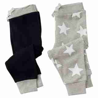 IndigoBaby Pant Set Star and Solid 6 - 12 Months