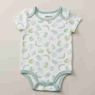 CACHE-COUCHE – MOTIF DE FRUITS, BLEU (6 À 12 MOIS)
