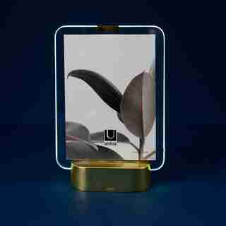 UMBRA GLO FRAME 5" X 7" - MATTE BRASS