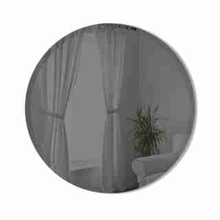 UMBRA HUB BEVY MIRROR - SMOKE, 24"