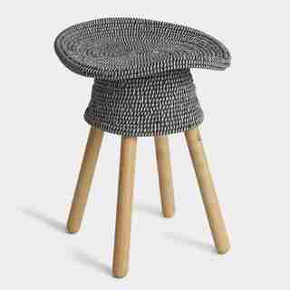 Coiled Stool - Grey