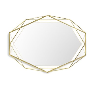 Umbra Prisma Mirror - Matte Brass Umbra Prisma Mirror - Matte Brass