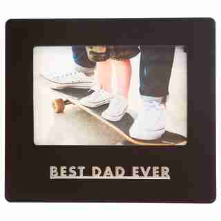 EXPRESSSIONS PICTURE FRAME BEST DAD EVER 4" X 6"