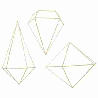 Umbra Prisma Wall Décor - Brass