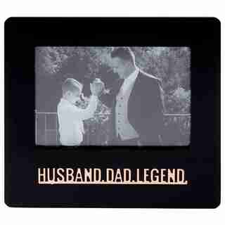 Expressions Husband, Dad, Legend Frame – 4" x 6"
