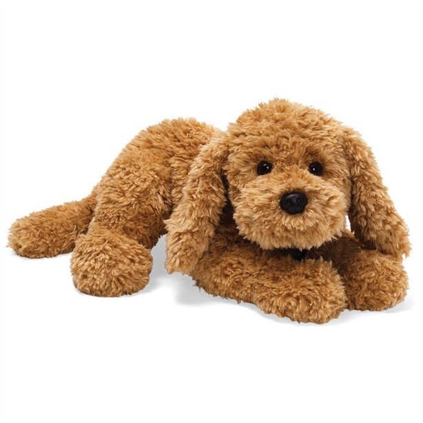 Muttsy Dog Tan Medium 14" Plush