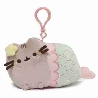Pusheen backpack clip mermaid-