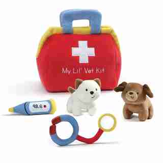 Gund® My Lil' Vet Kit Playset Set of 6