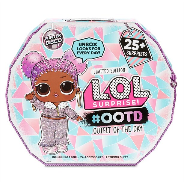 L.O.L. Surprise! #OOTD (Outfit of the Day) Winter Disco 25+ surprises
