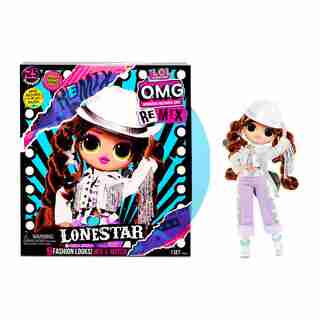L.O.L. Surprise! O.M.G. Remix Lonestar Fashion Doll – 25 Surprises with Music