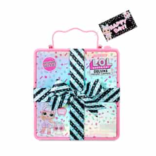 L.O.L. Surprise Deluxe Present Surprise with Miss Partay Doll and Pet