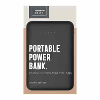 Common Craft Portable Power Bank 4000mAh Black