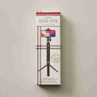 TRIPOD SELFIE STICK WITH WIRELESS REMOTE SHUTTER