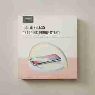 LED WIRELESS CHARGING PHONE STAND
