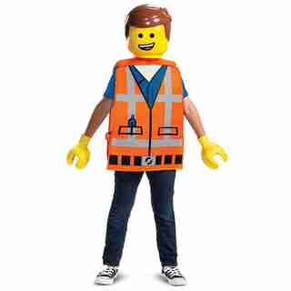 Disguise Kids Deluxe Costume The Lego Movie Emmet Size M