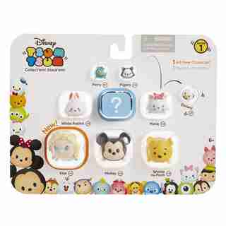 Tsum Tsum 9 Pack (Elsa Mickey Perry White Rabbit Figaro Marie Winnie the Pooh Donald and Secret Character)