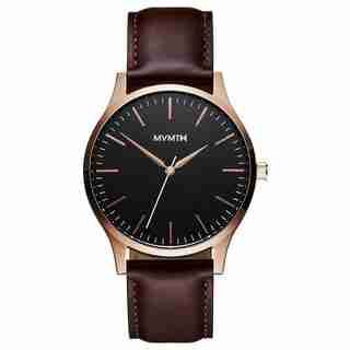MVMT MEN'S 40 SERIES COLLECTION WATCH - ROSE GOLD BROWN, SIZE 40mm