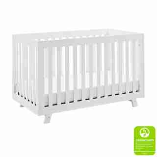 STORKCRAFT BECKETT 3-IN-1 CONVERTIBLE CRIB WHITE