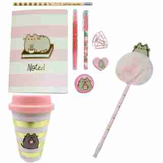 ENSEMBLE TASSE ET PAPETERIE PUSHEEN