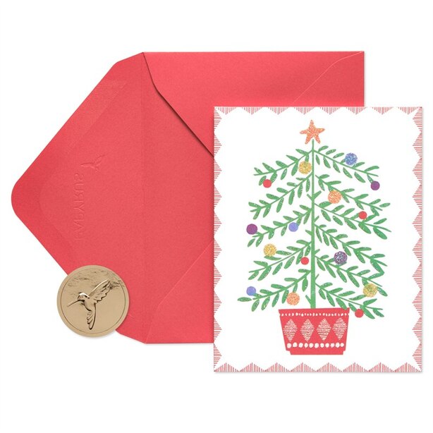 Papyrus Holiday Boxed Cards Sweet Tree