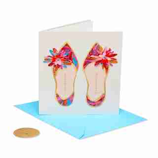 Papyrus Birthday Card for Her (Limited Edition Shoes)