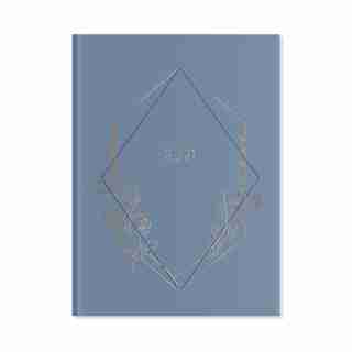 PIERRE BELVEDERE January - December 2021 DAILY BLUE GREY PLANNER