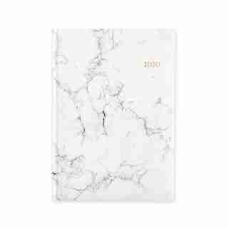 2020 12-MONTH PLANNER WHITE MARBLE