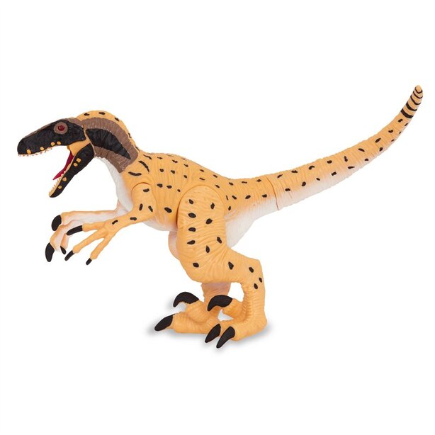 Terra Toys® Dinosaur Play Figure with Electronic Lights and Sounds Utahraptor Ostrommaysi
