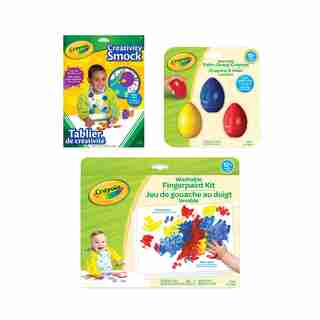 Trousse d'outils de coloriage et de peinture pour tout-petits CrayolaPhase 1