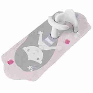 Kushies Aqua Splash Bath Mat Happy Mermaid