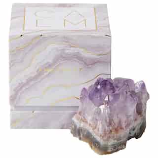 AMETHYST CRYSTAL IN GIFT BOX