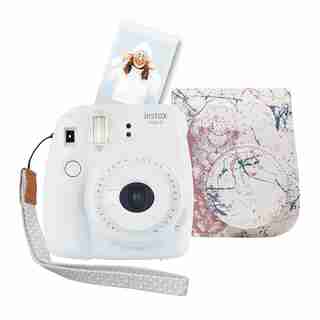 FUJIFILM INSTAX MINI 9 BUNDLE - MARBLE